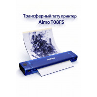 Беспроводной трансферный тату принтер Aimo Blue T08F Blue